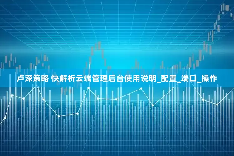 卢深策略 快解析云端管理后台使用说明_配置_端口_操作