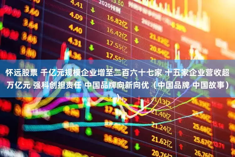 怀远股票 千亿元规模企业增至二百六十七家 十五家企业营收超万亿元 强科创担责任 中国品牌向新向优（中国品牌 中国故事）